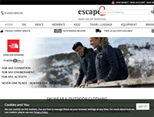 Tablet Screenshot of escape2.co.uk